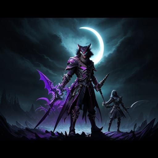 Flying Rabid Sabertooth Racoon Batwing Bloodstained Bats Necromancer Warlock Wizard Warrior Shadow Knight Rogue Skulls S...