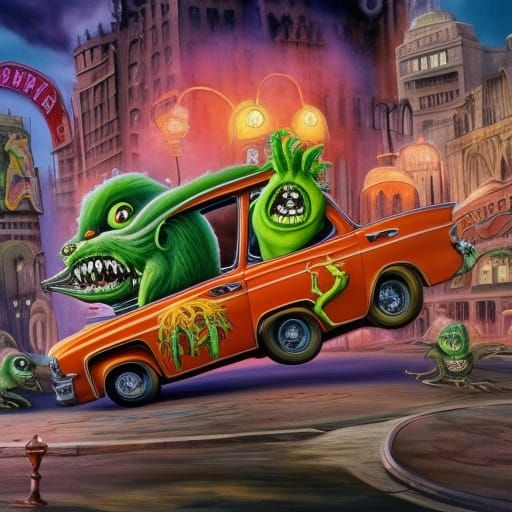 Kustom Kulture Ghost in the City