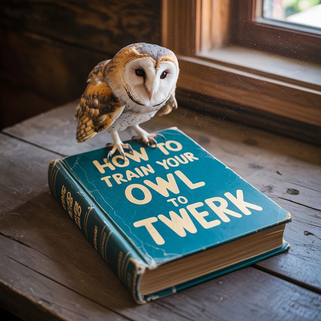 How To Train Your Owl To Twerk Book Cover