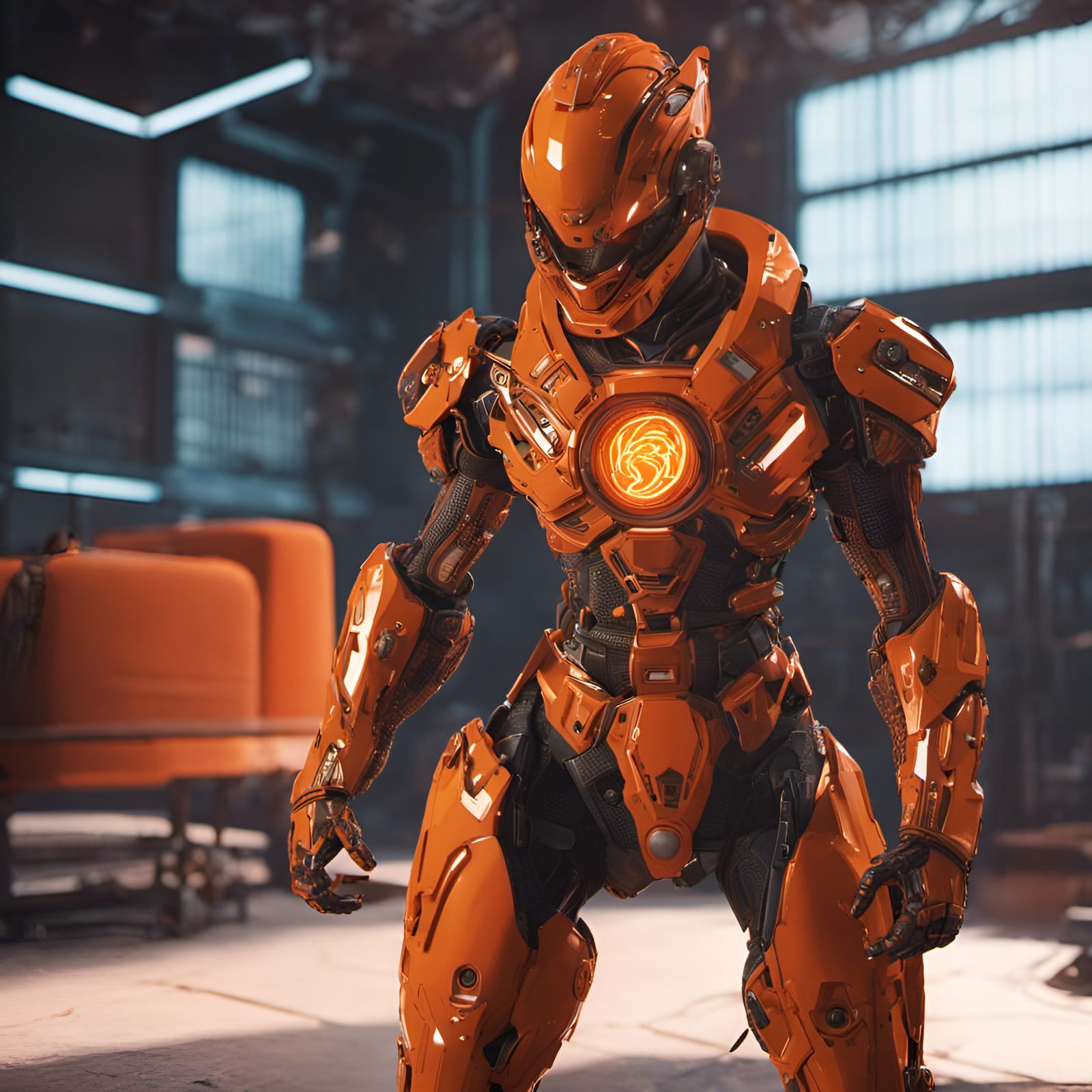 Promethium Composition Cyberpunk Armor