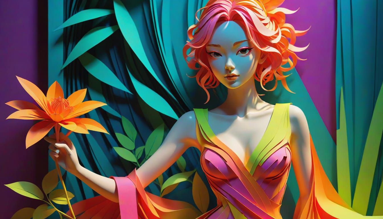 papersculpt supermodel