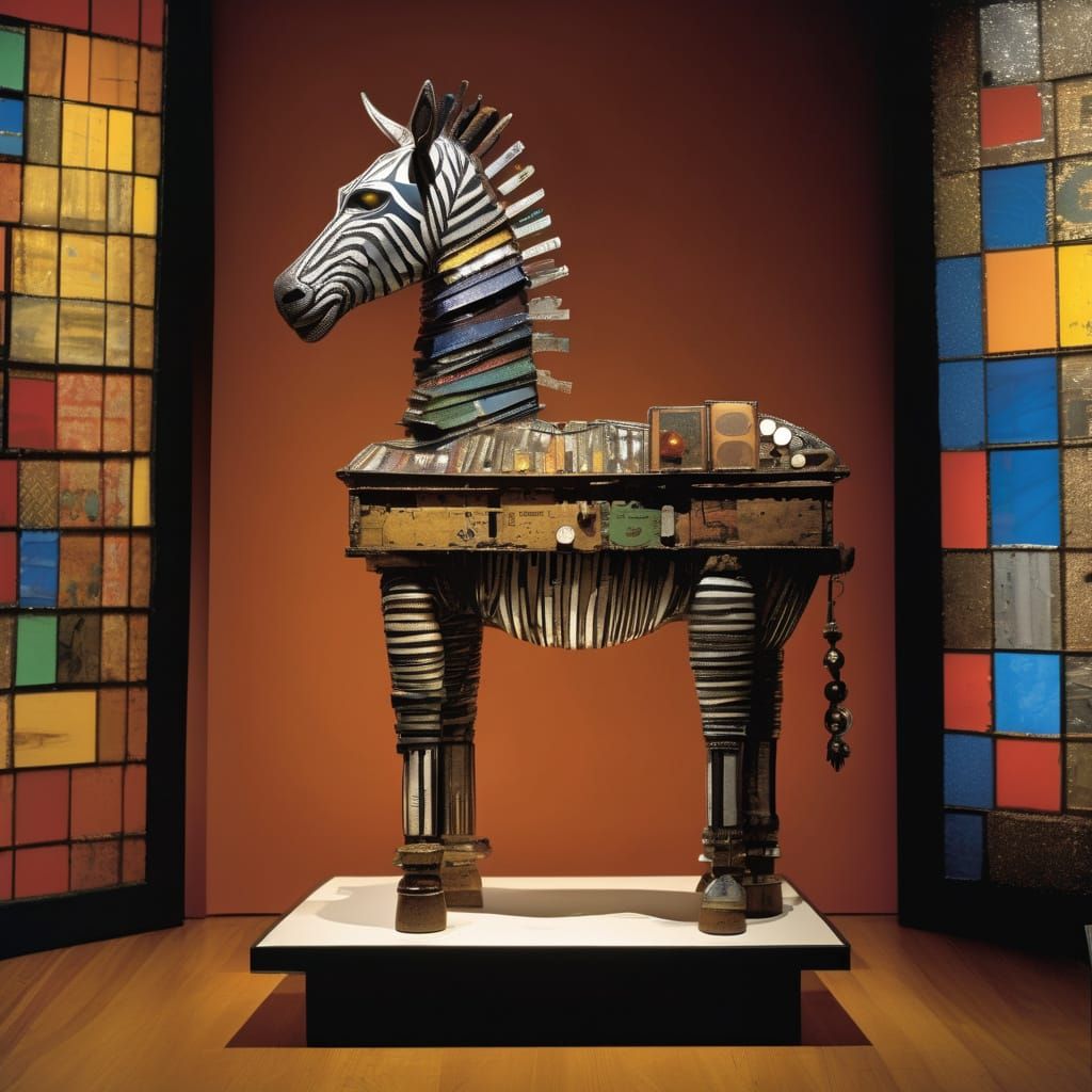 "Automaton Zebra in a Tin Can" (2)