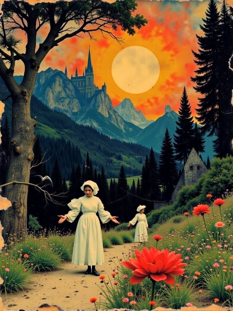 Whimsical Baroque Creatures in Dreamlike Style