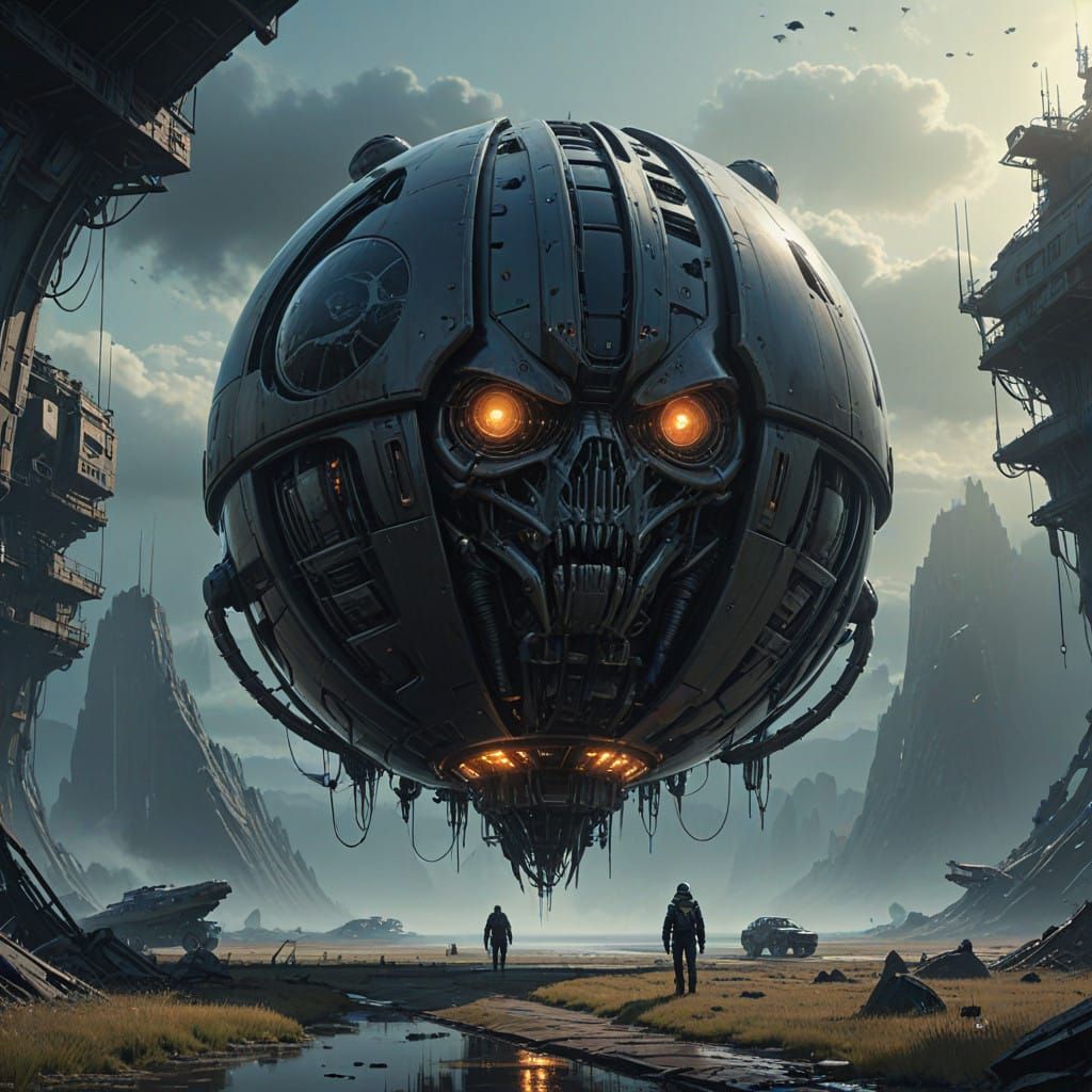 Epic Cinematic Mystery in a Vast, Atmospheric Environment