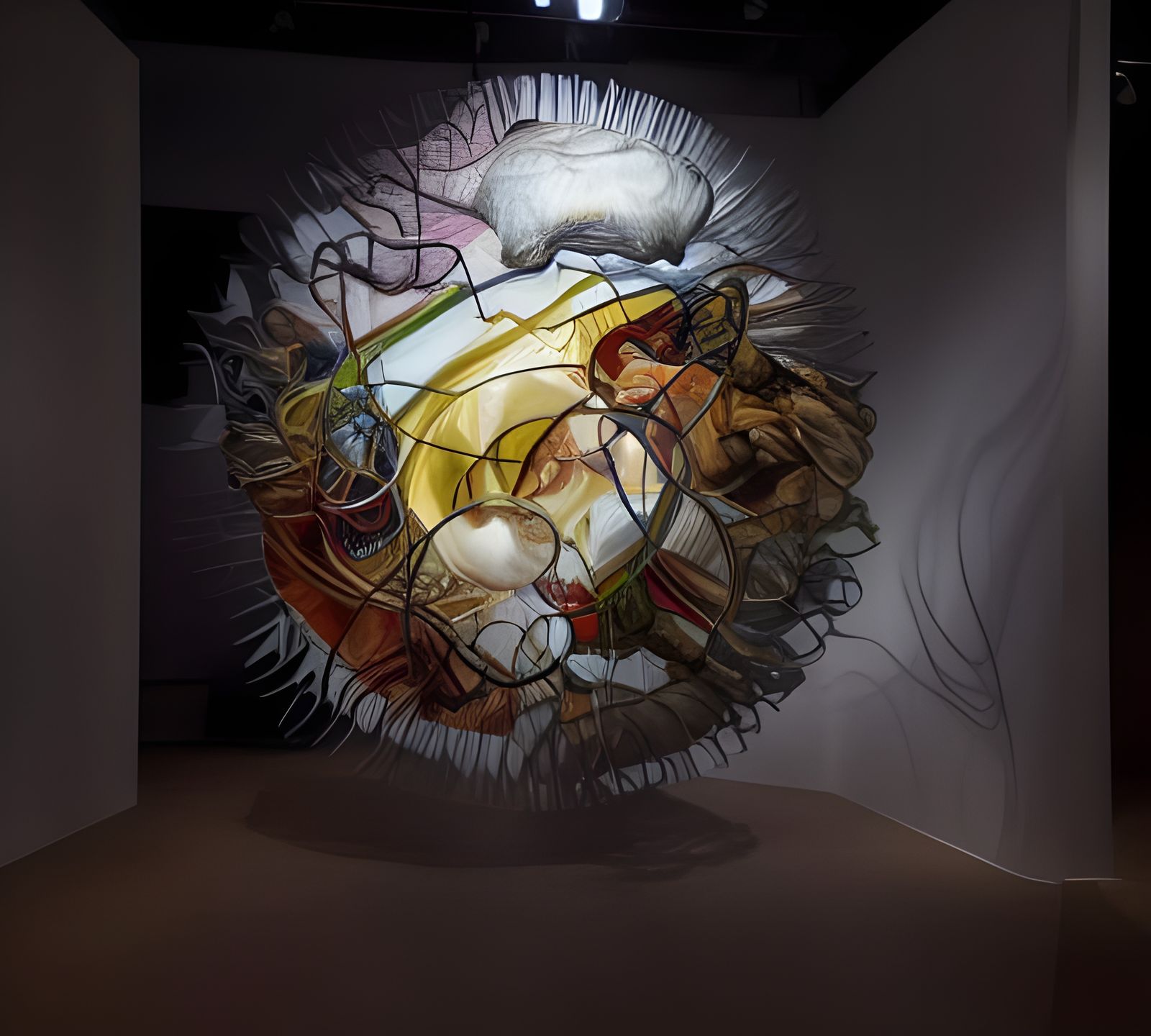 Dreamy Dandelion Seed Head with Magical Particles