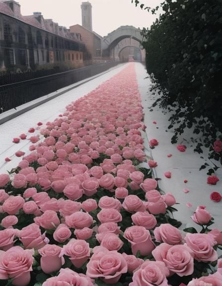 AI Generated Image of Roses
