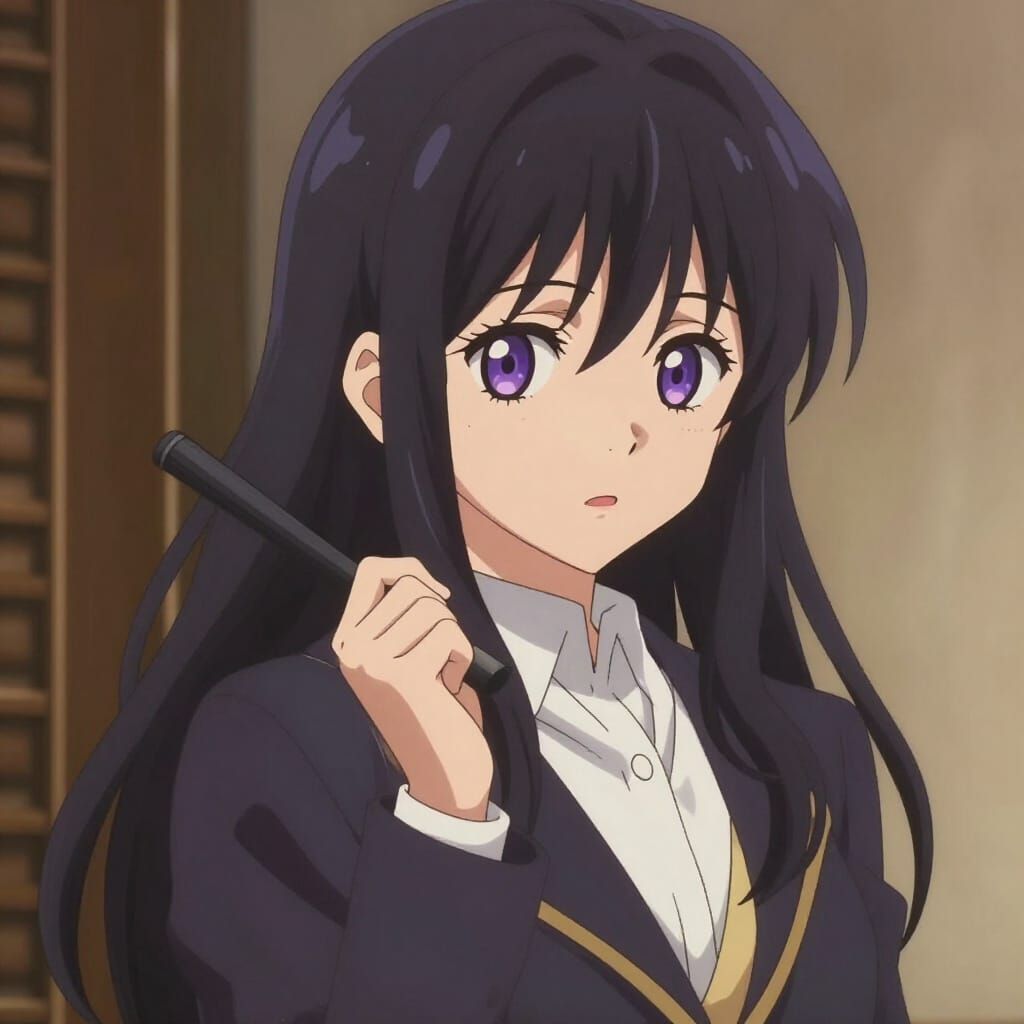 Vibrant Anime Key Visual in Japanese Manga Style