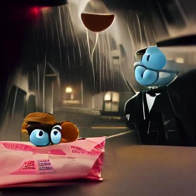 Jim Halpert and Gumball's Napkin Adventure