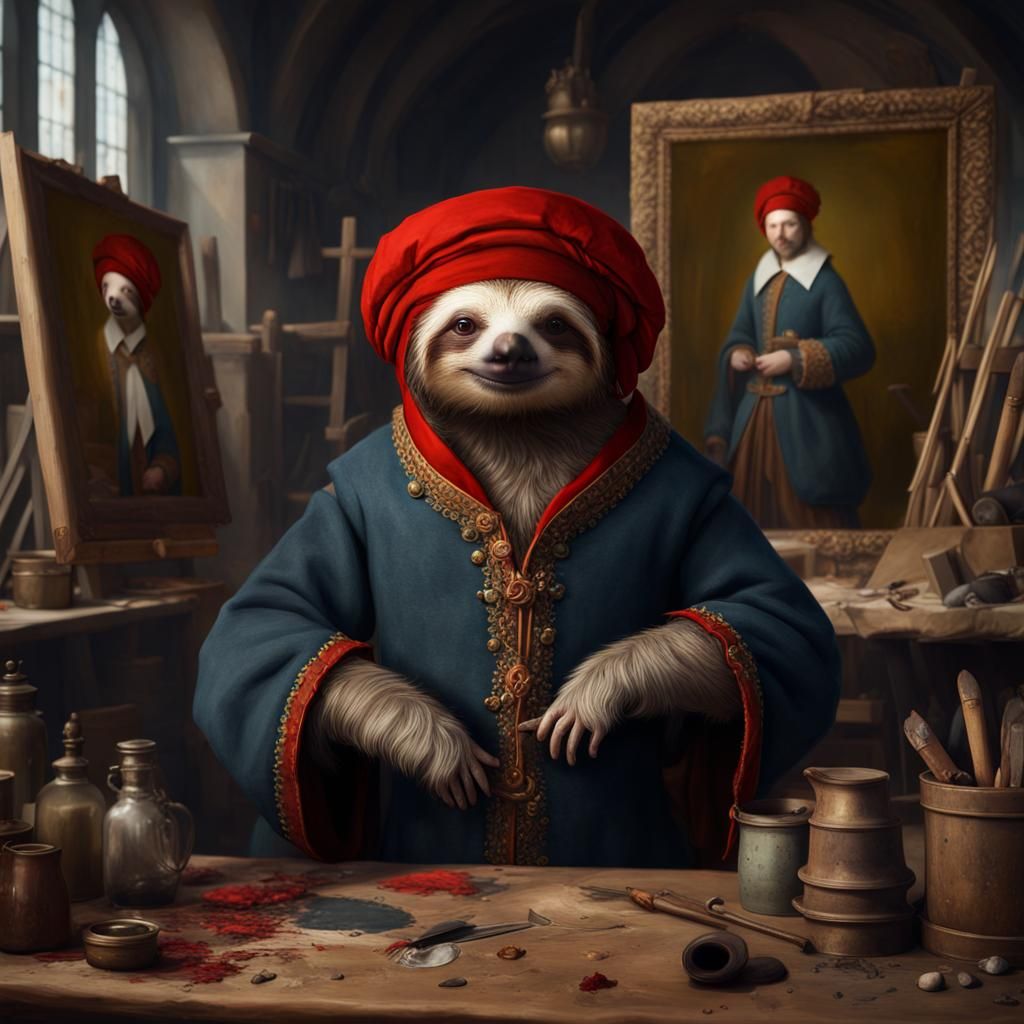 Sloth van Eyck