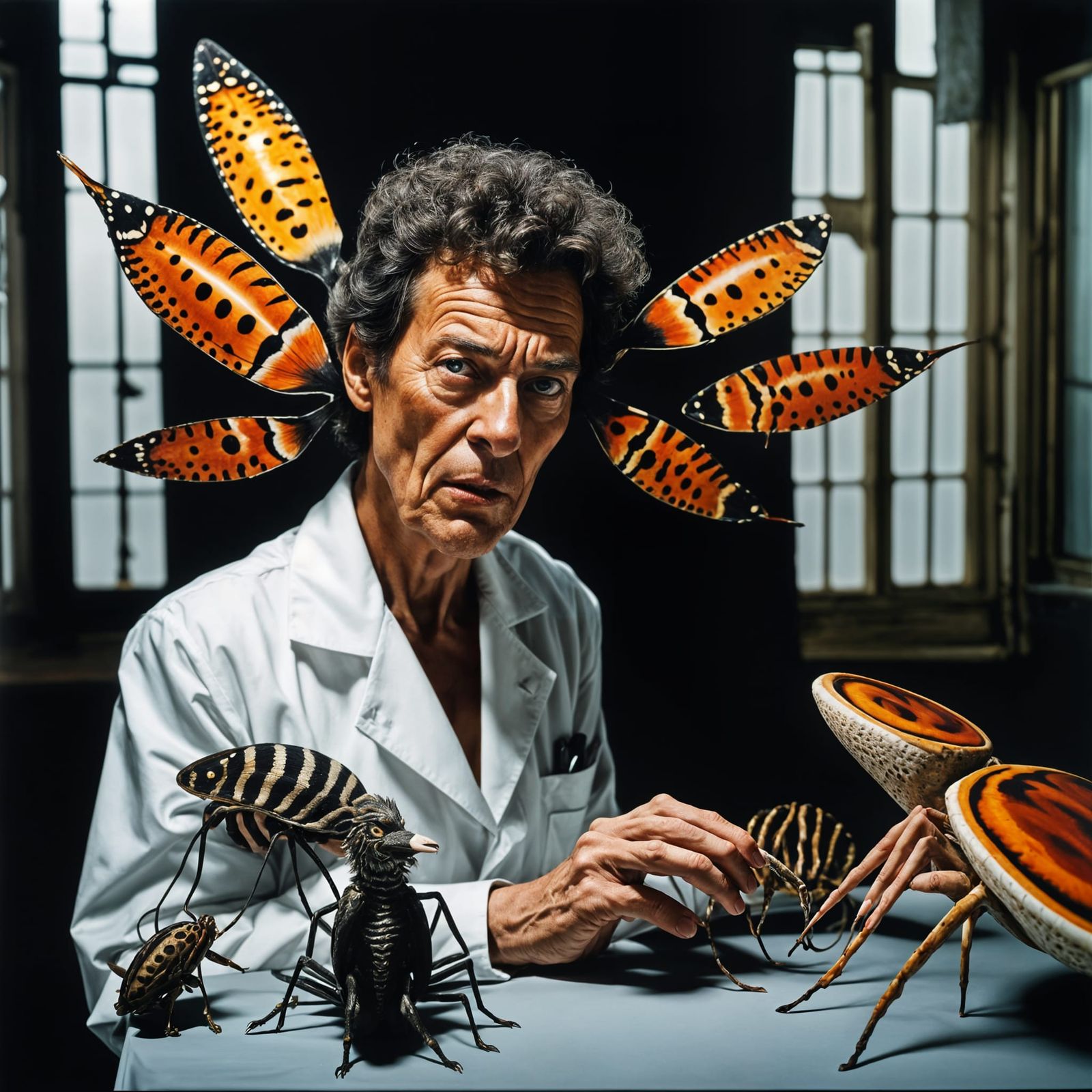 Exotic Portraits of Beautiful People in Surreal Scene