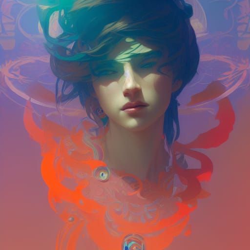 Rococo Boy Portrait with Dynamic Lighting