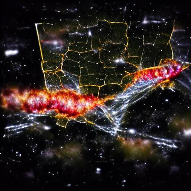 Faster Than Light Travel Through Galaxy, 8K