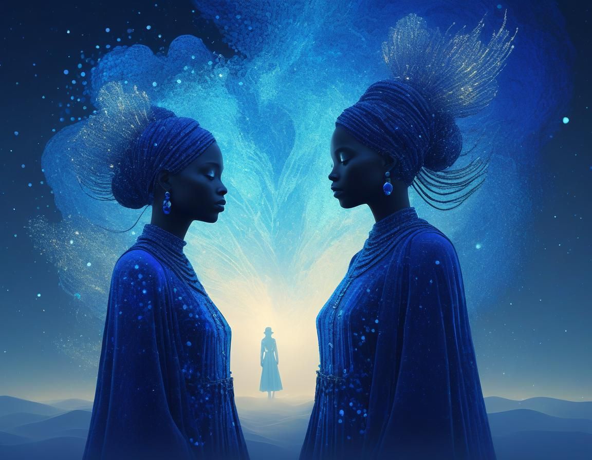 Ethereal Abstract Art Inspired by Daughters of the Dust