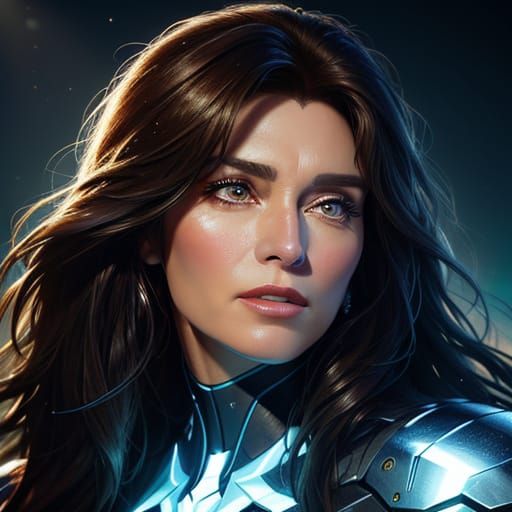 Laura Branigan Portrait in Artgerm Style, 8k