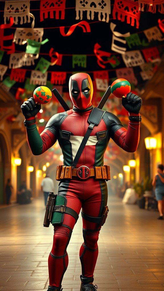 Deadpool Celebrates Mexico in Cinematic Style