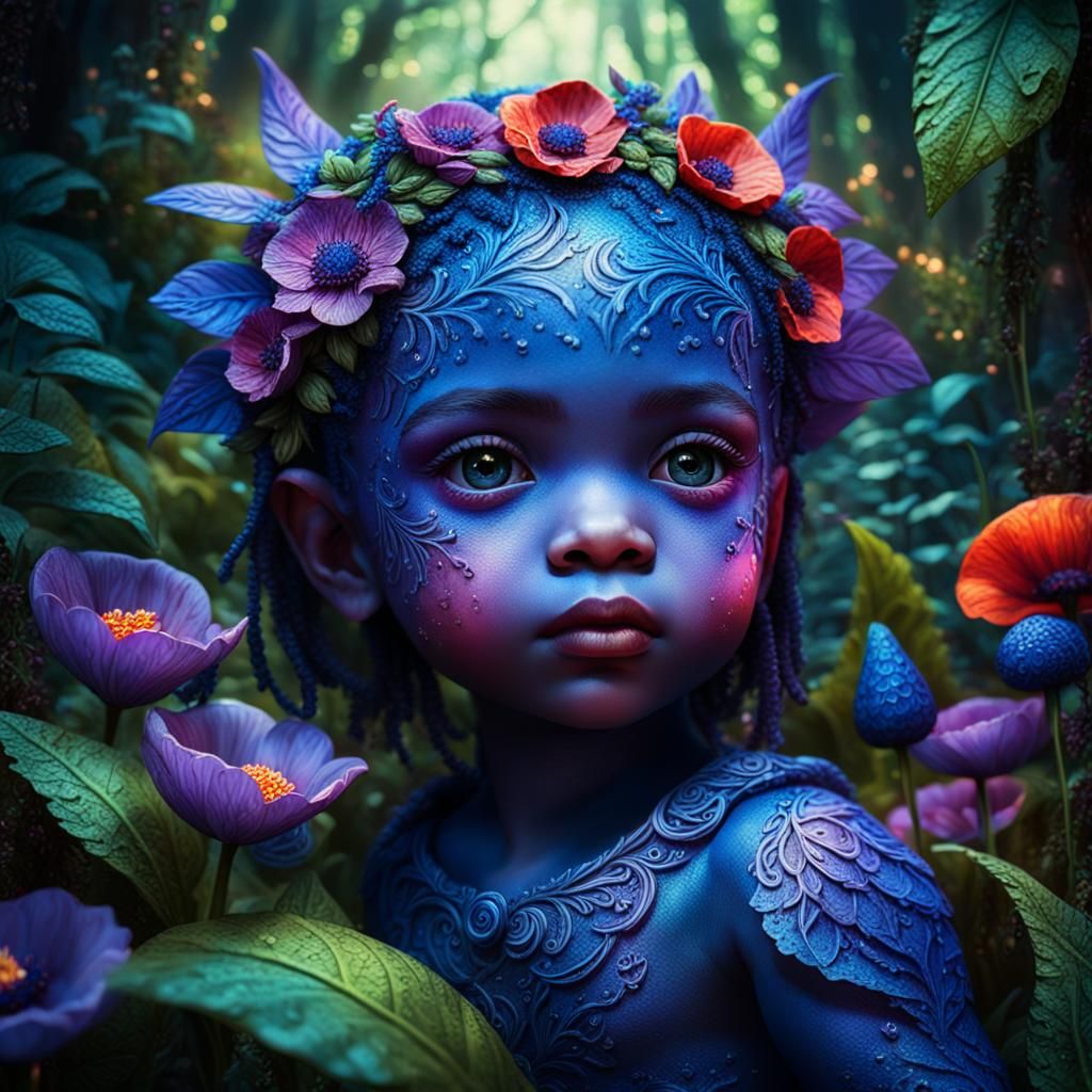 Stinci Bebe in a Mystical Forest