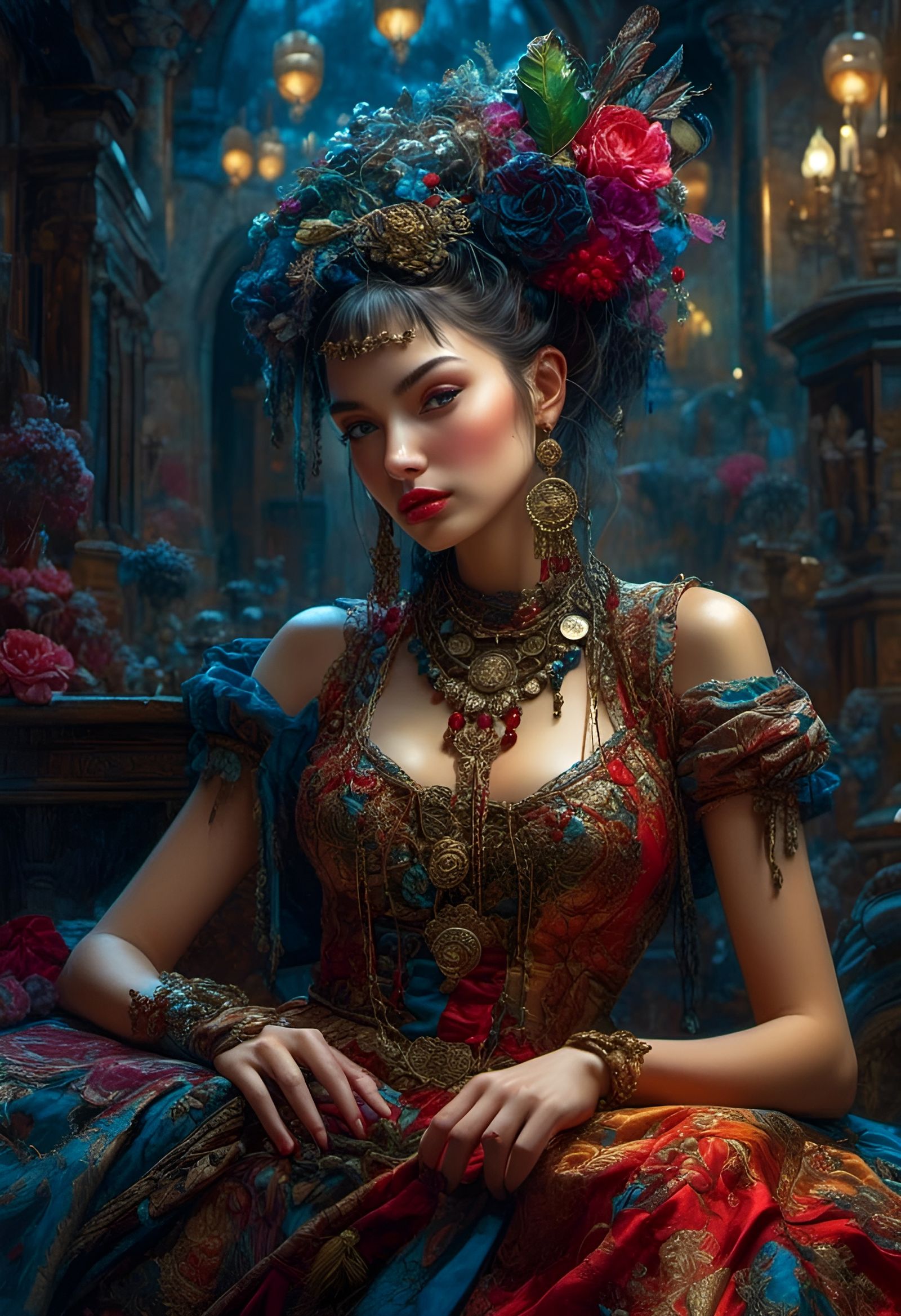 Whimsical Enchantment in Hyperdetailed 8K 3D