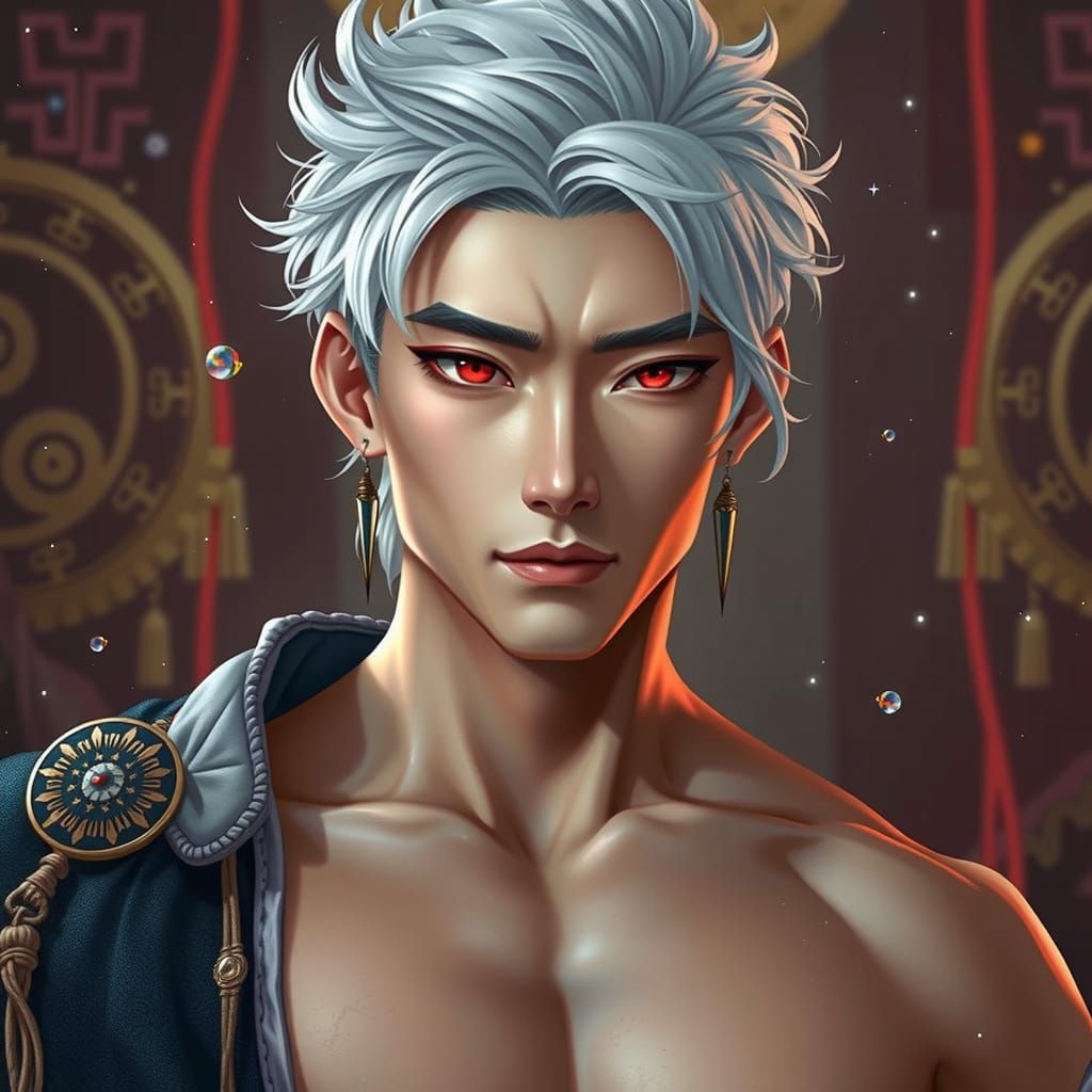 Regal Korean Prince in Modern Style