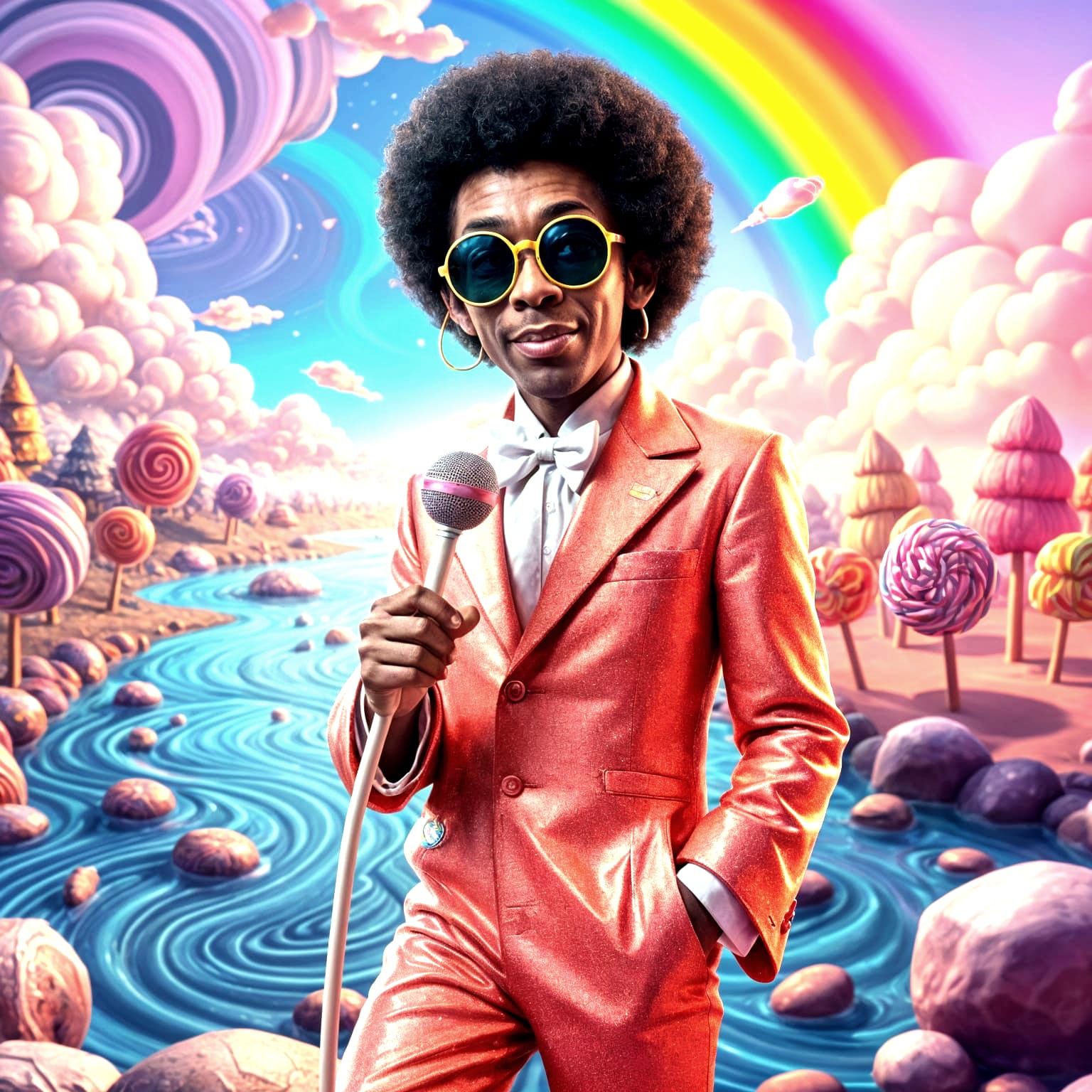 Candy Man: Don Cornelius in a Sugar Dreamscape