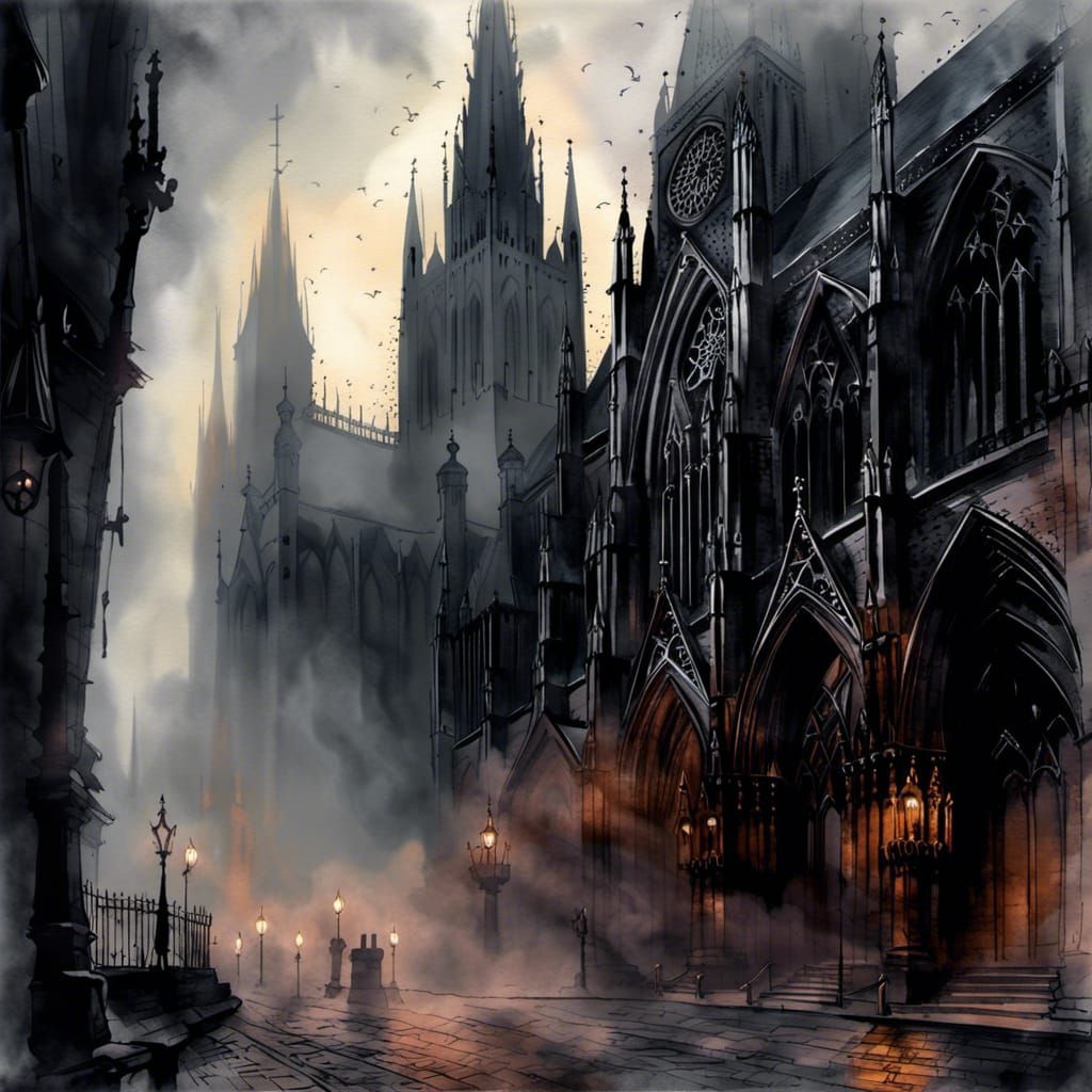 Gothic cathedral v.5