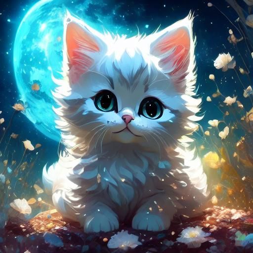 LoRA Model Output: Kittenwish Style Showcase