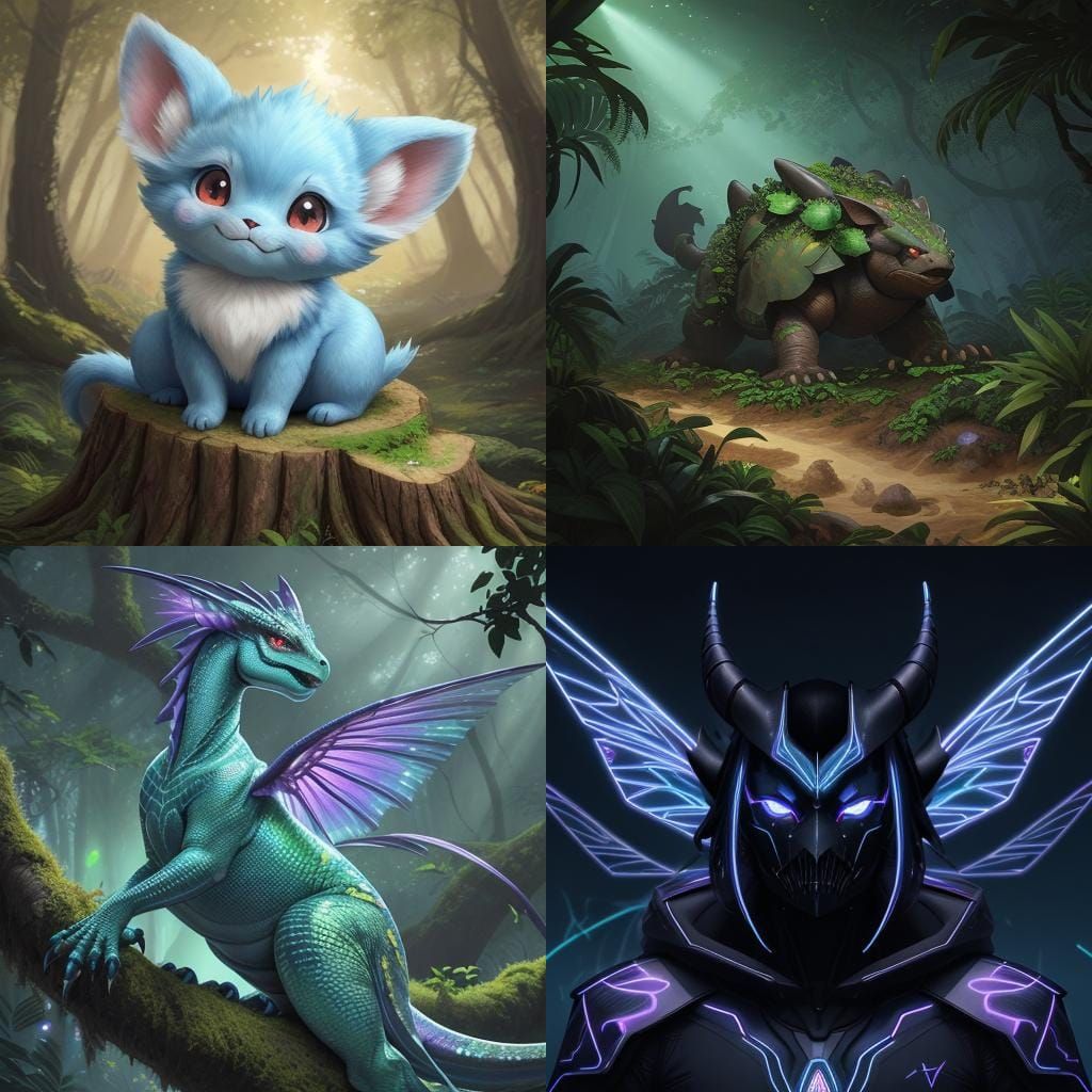 Original AI-Generated Pokémon Design