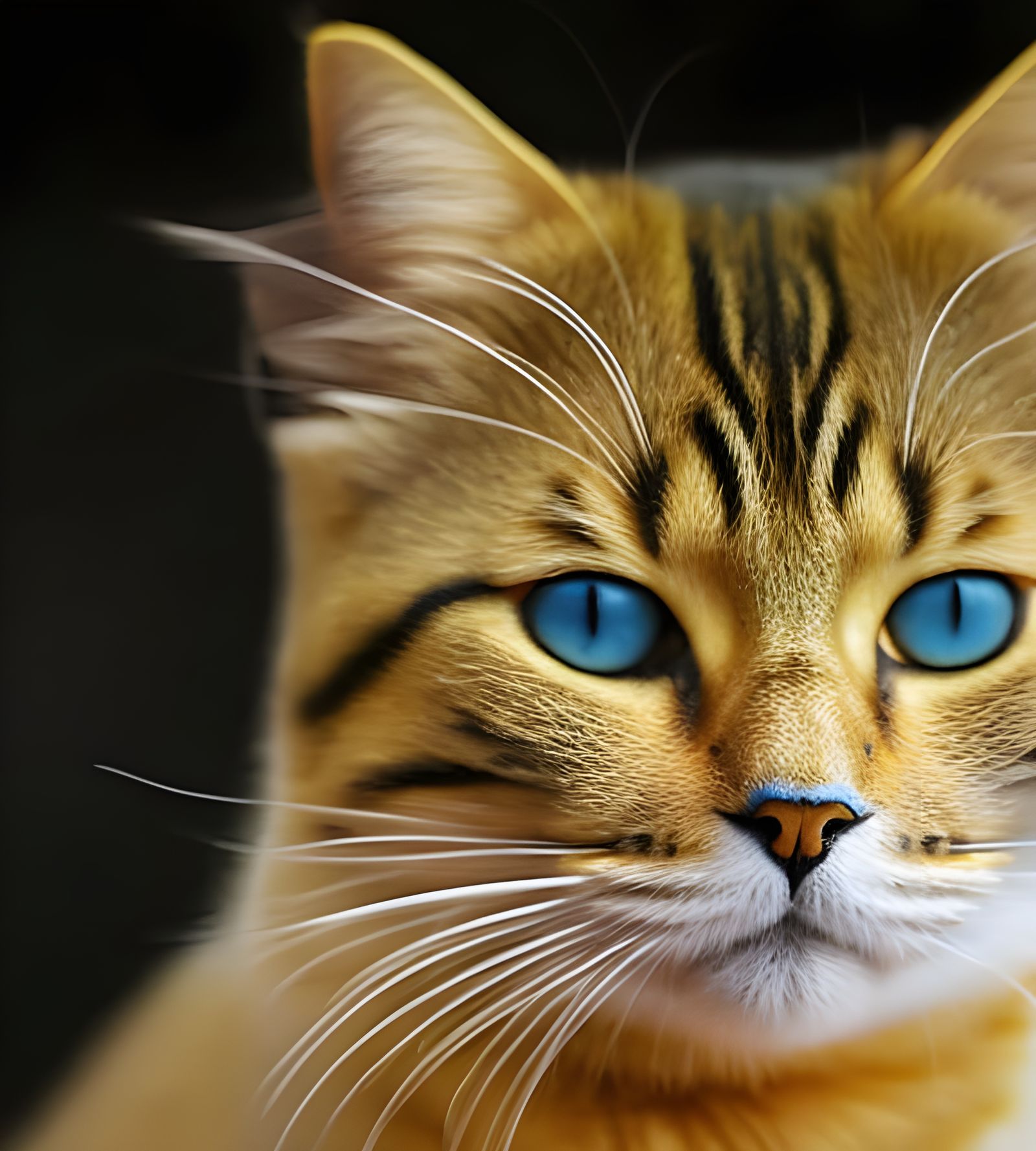 Cats on Antique Furniture in Dreamlike Surrealism