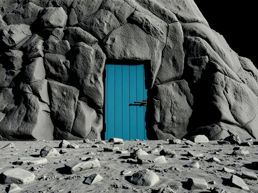 Lunar Doorway in Space