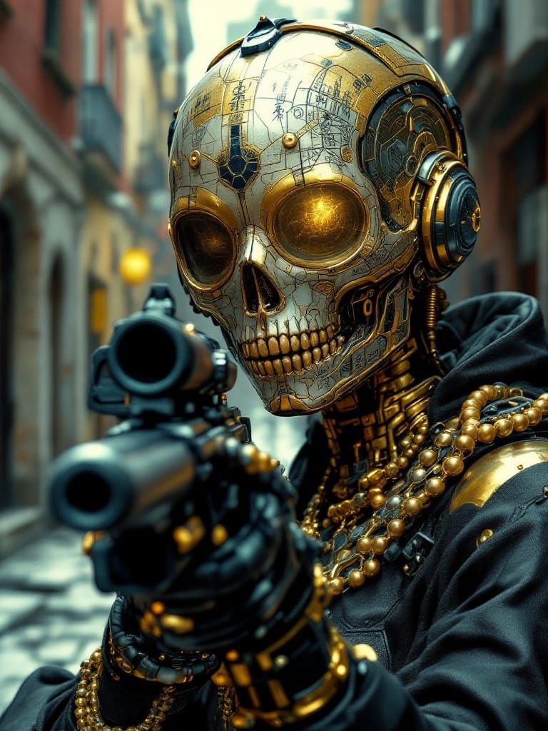 Cyberpunk Repossession and Bounty Hunter Specialist