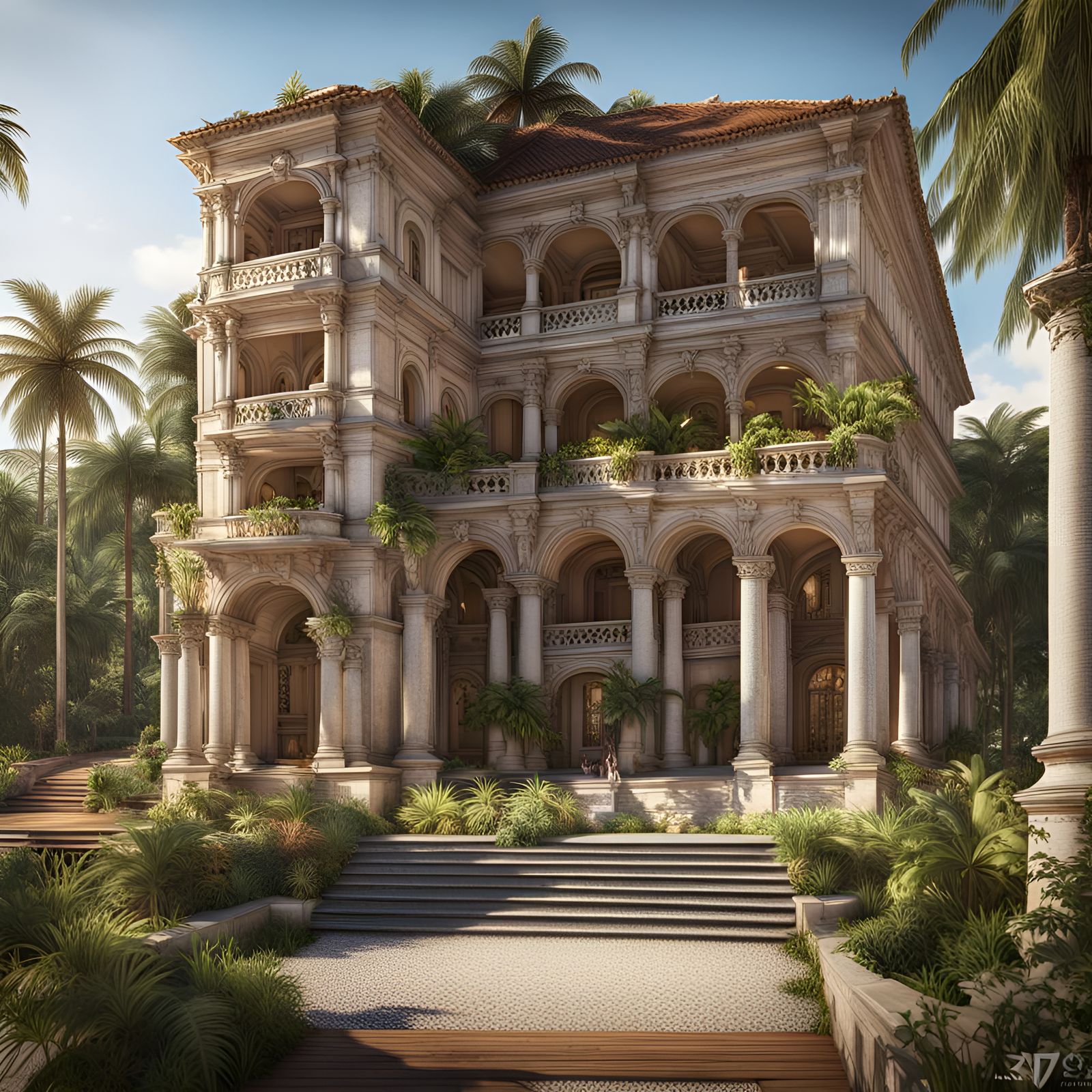 Romanian Architecture Blended with Brazilian Setting