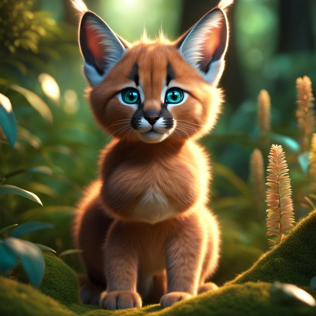 Baby Caracal