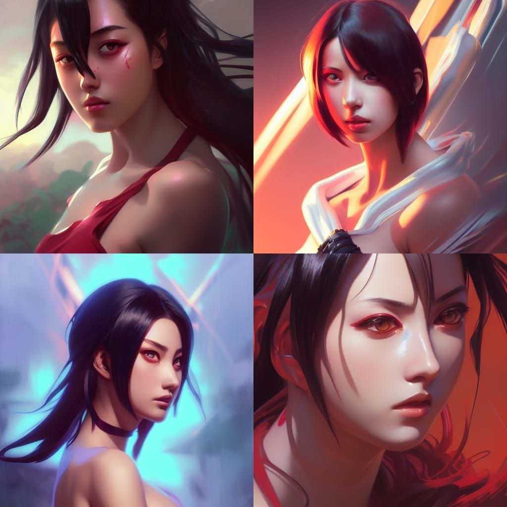 Hyperdetailed Portrait of Momo Yaoyorozu