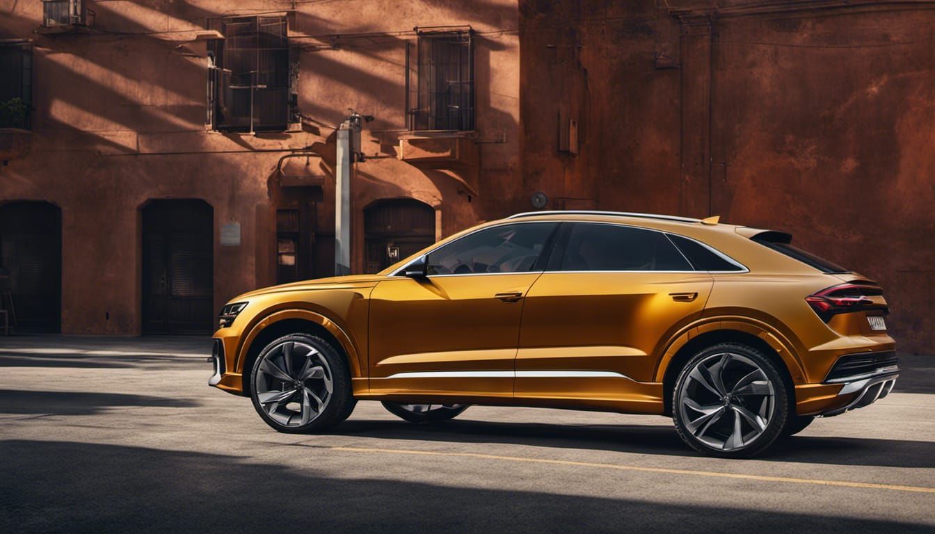 Audi Q8 Gold Edition