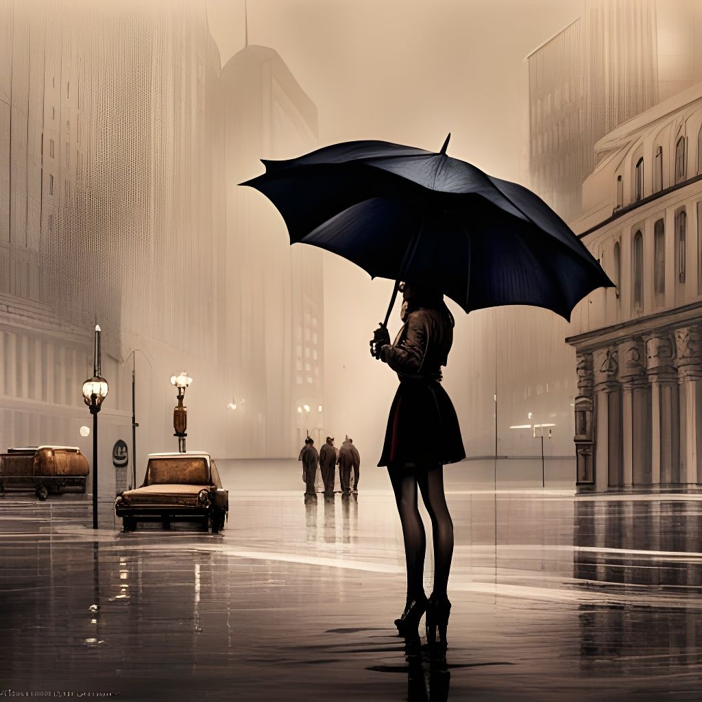 Sepia Tone (Rainy Day, Creation #5)