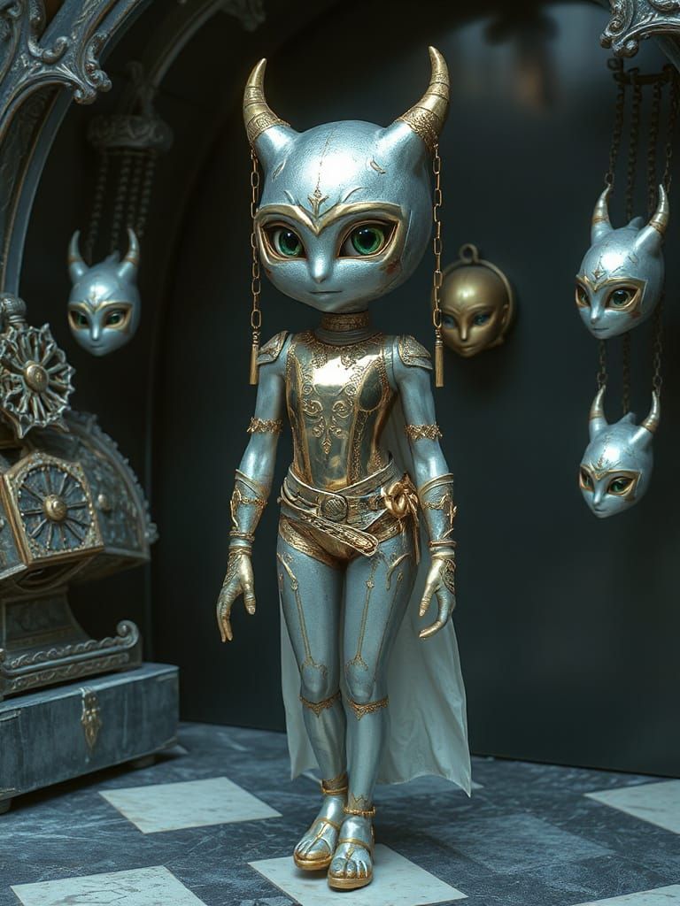 She Walks in Disguise with Anthropomorphic Europium