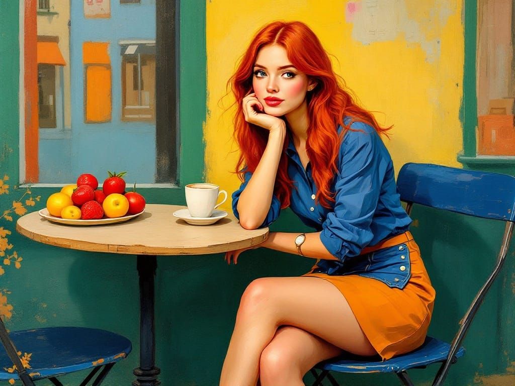 Warmth and Nostalgia in Folk Art Style