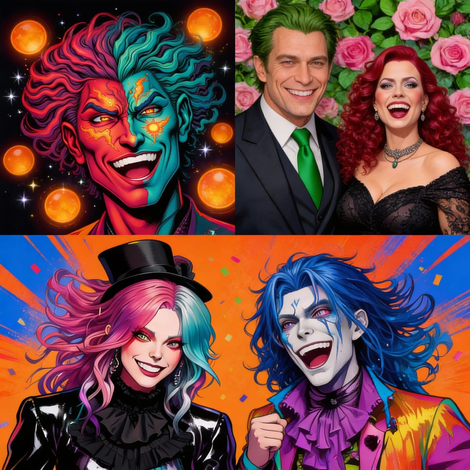 Joyful Abstract Art Evokes Happiness and Laughter