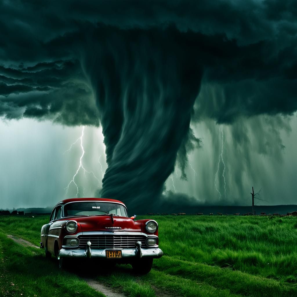 Violent Tornado Displaying Raw Power