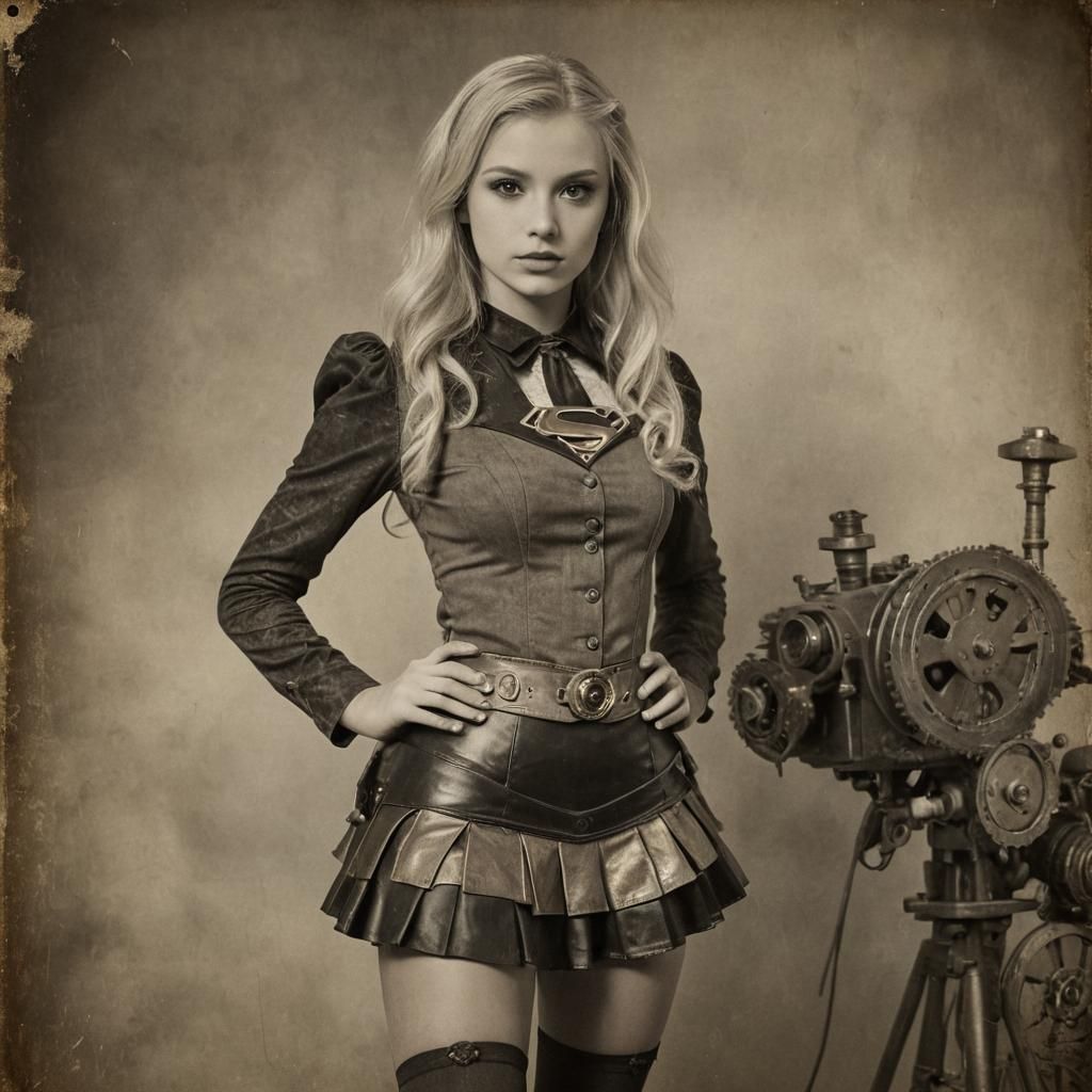 Steampunk Supergirl
