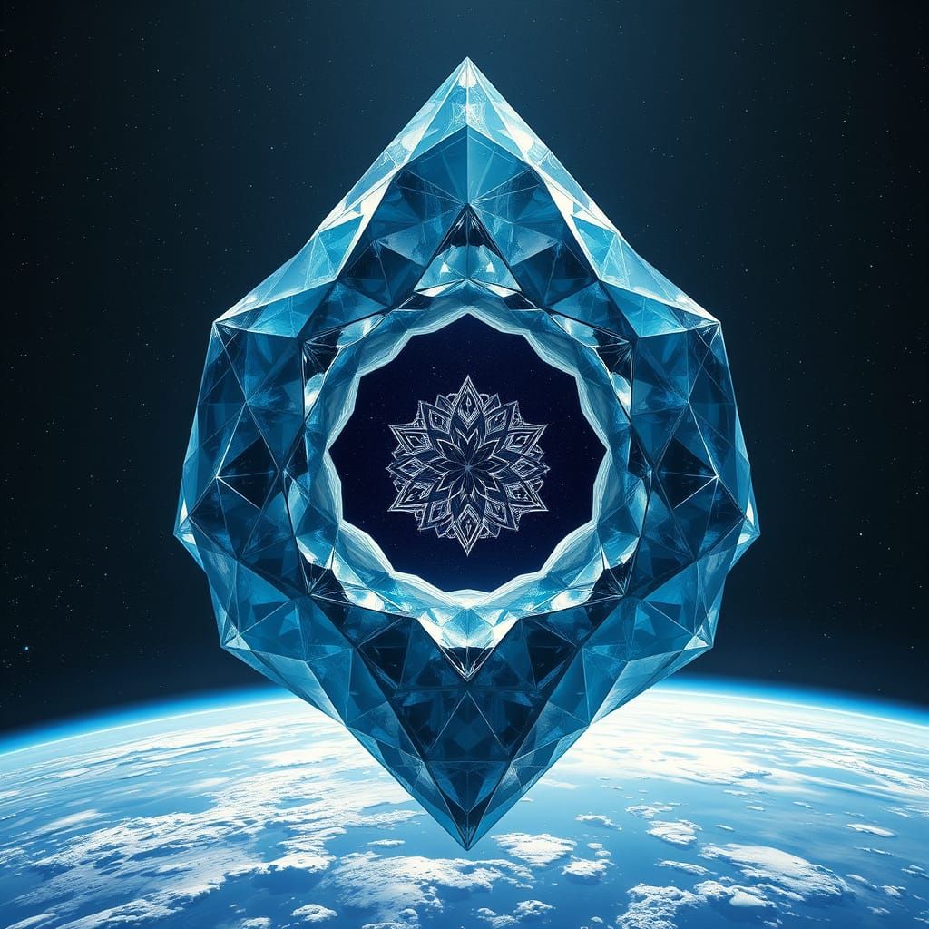 Crystalline Structure in Space: Gateway to Light
