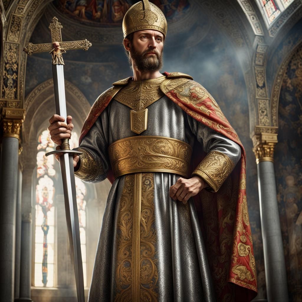 portrait of Saint John III Duke Vatatzis