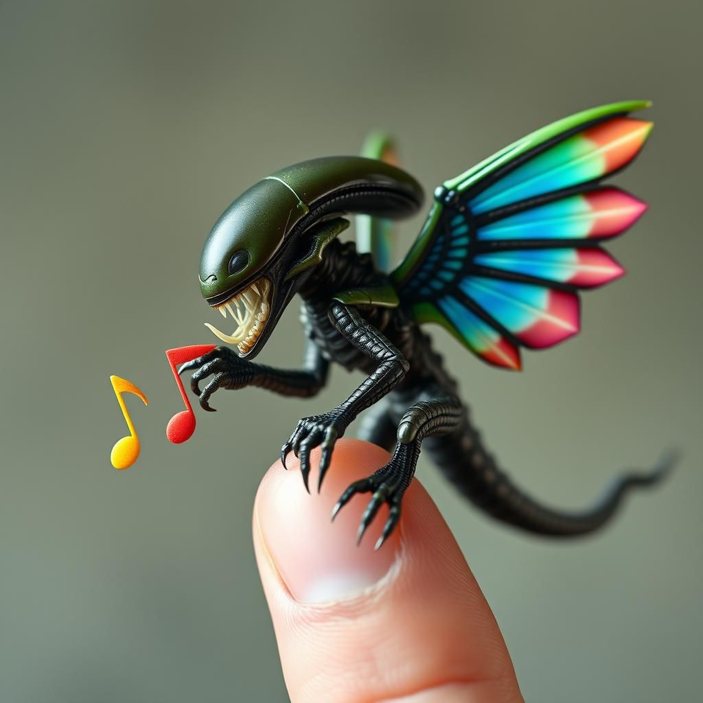 Singing xenomorph