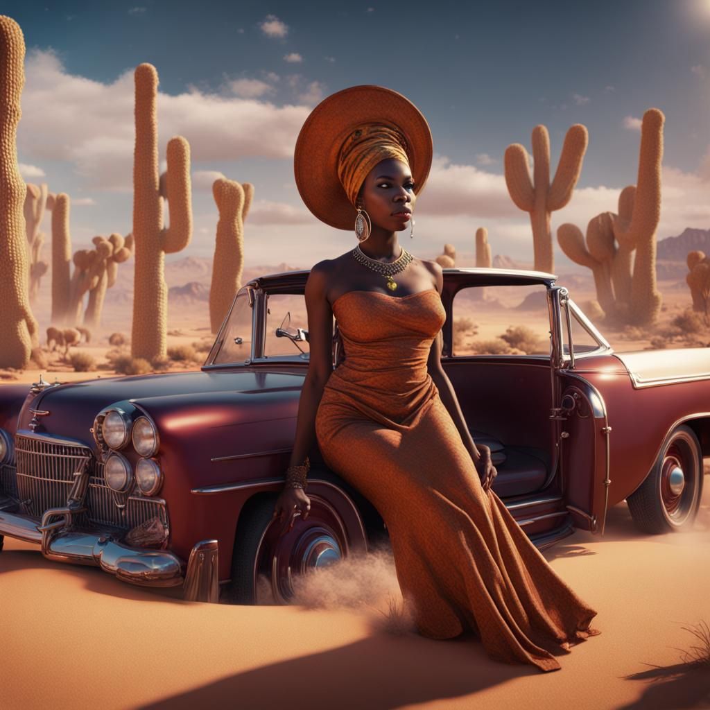 Nina Simone Sings in Las Vegas Desert