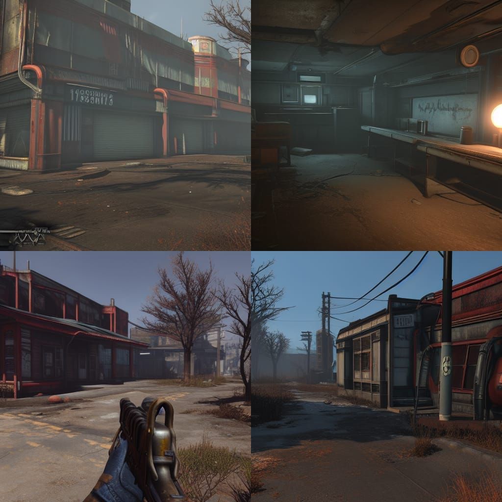 Fallout 4 Inspired 3D Render