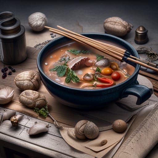 Disturbing Medieval Soup with Human Body Parts