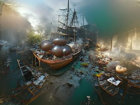 Pirates of the Pancreas: 3D CryEngine Concept Art