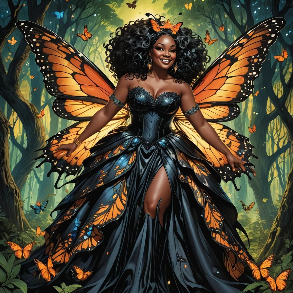 Monarch Butterfly Fairy