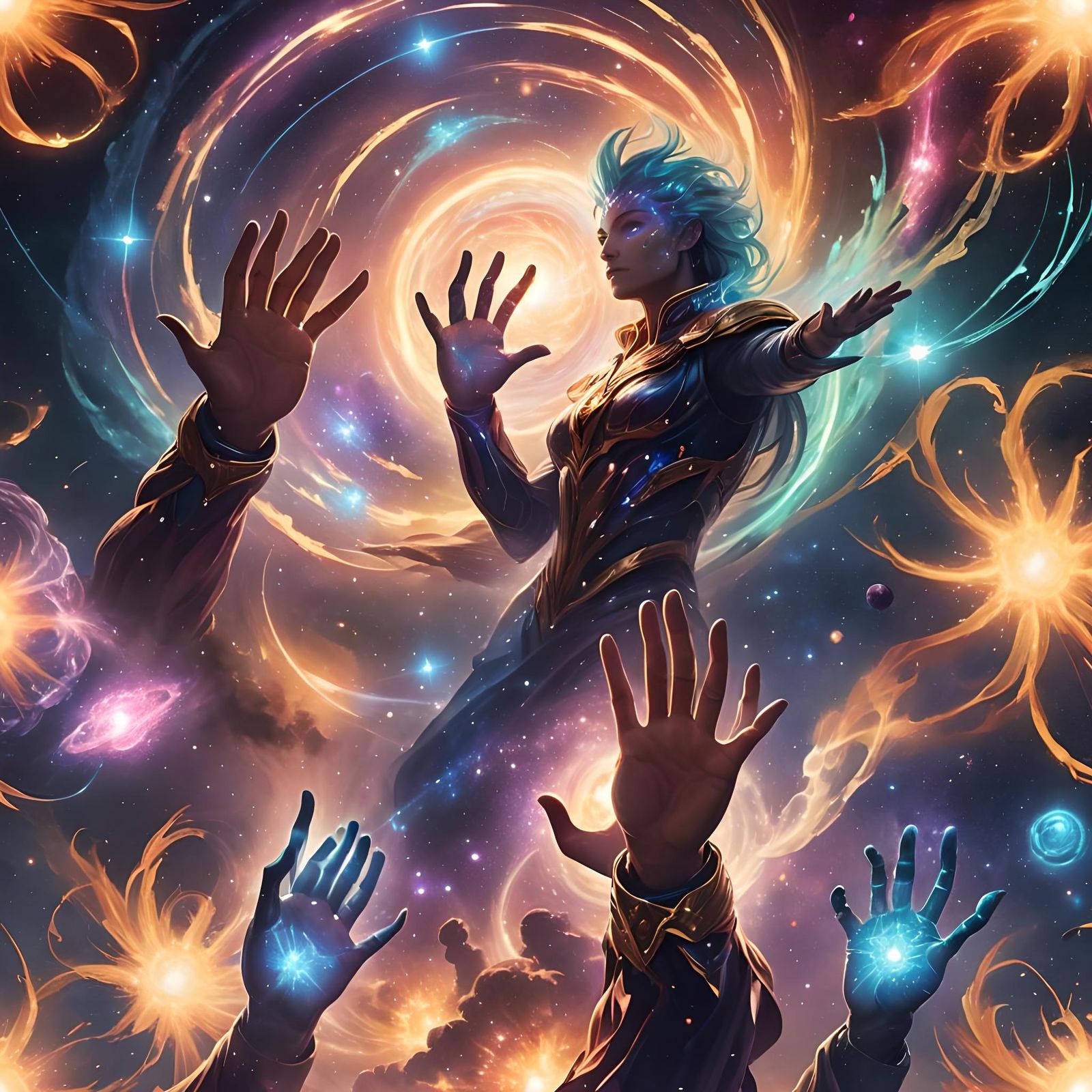 Cosmic Storm Guardians Control Star Energy