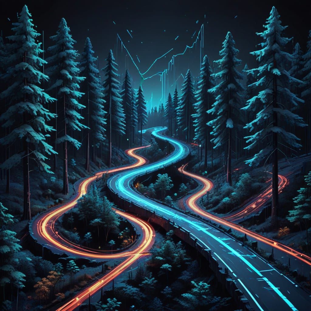 A winding road through future