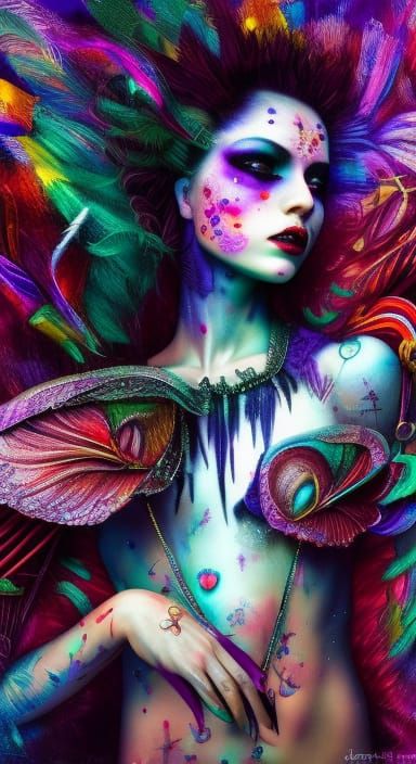 She wears her scars like a badge of honor